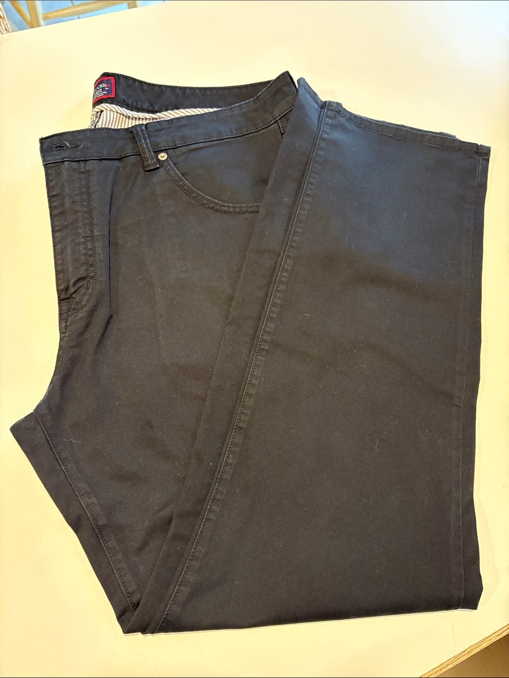 Untuckit Black Casual Pants